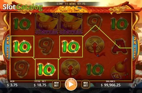Скрин3. Golden Fish (KA Gaming) слот