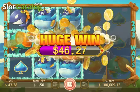 Скрин6. Whale Wild слот