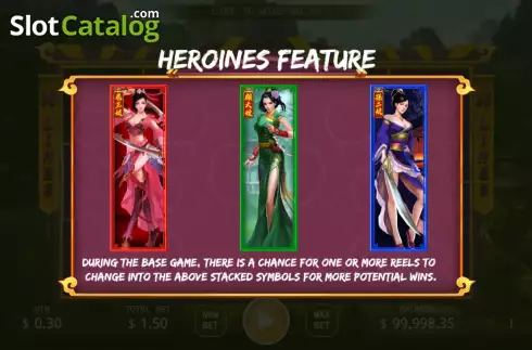 Скрин9. Heroines of the Marsh слот