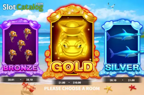 Скрин2. Golden Fish Hunter слот