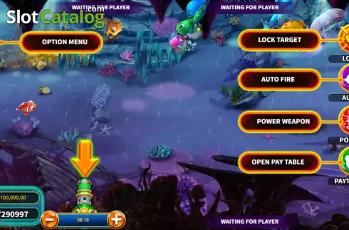 Скрин3. Golden Fish Hunter слот