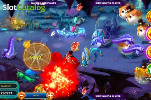 Скрин5. Golden Fish Hunter слот