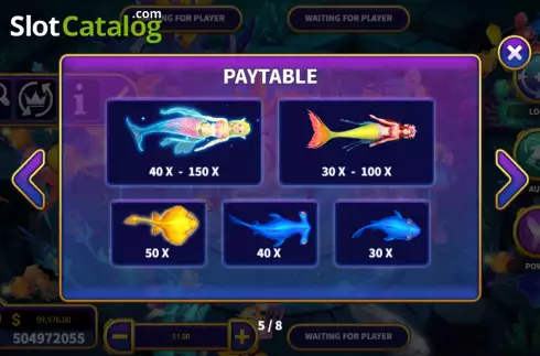 Скрин9. Poseidon Battle слот