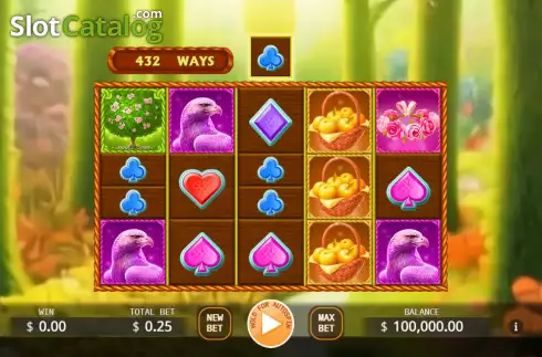 Скрин2. Idun's Garden Fusion Reels слот
