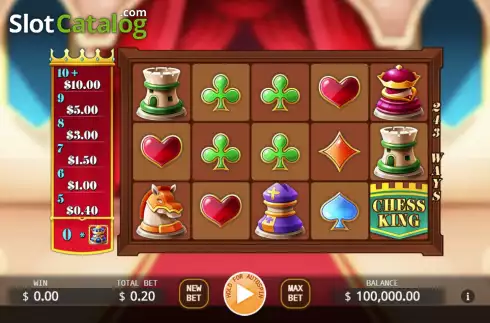 Скрин2. Chess King (KA Gaming) слот