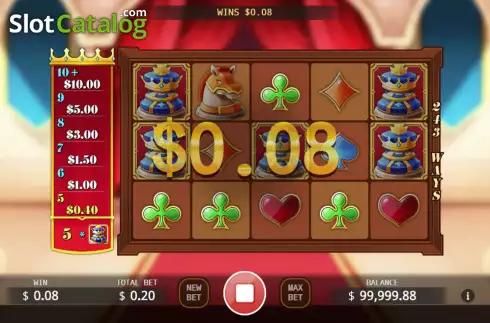 Скрин3. Chess King (KA Gaming) слот
