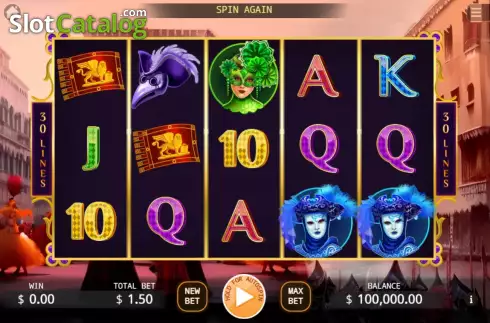 Скрин2. Carnival of Venice (KA Gaming) слот