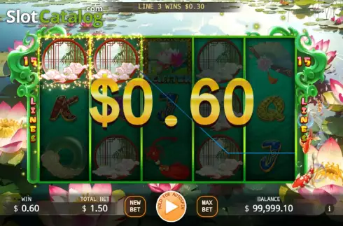Скрин3. Carp Princess слот