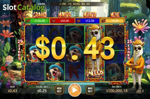 Скрин3. Kick Cash Llama слот