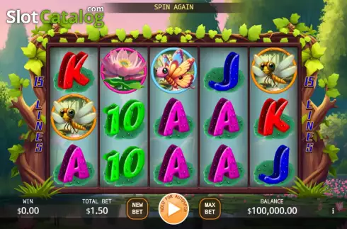 Скрин2. Jumping Frog (KA Gaming) слот