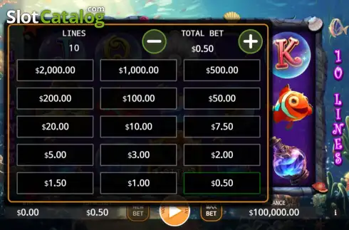 Скрин2. Mermaid Princess (KA Gaming) слот
