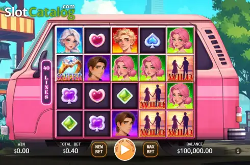 Скрин2. Love Express Lock 2 Spin слот