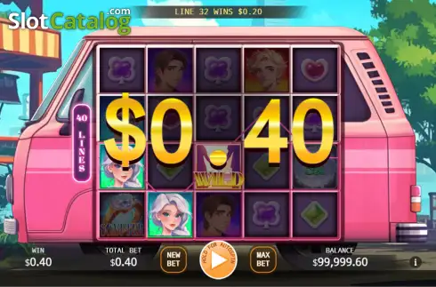 Скрин3. Love Express Lock 2 Spin слот