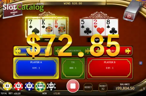 Скрин3. Teen Patti 20-20 (KA Gaming) слот