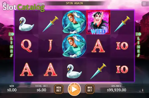 Скрин2. Black Swan Lock 2 Spin слот