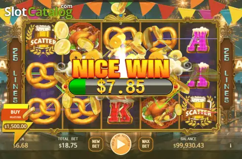 Скрин3. Fantasy Oktoberfest Buy Feature слот
