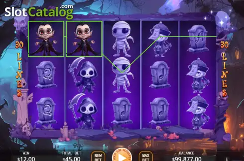 Скрин3. Ghosts Gather слот