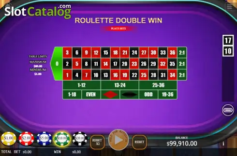 Скрин2. Roulette Double Win слот