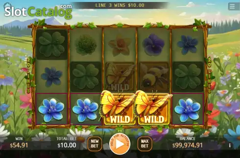 Скрин3. Butterfly Wild Dance слот