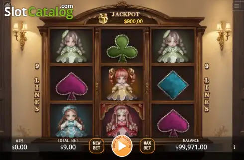 Скрин2. Classical Dollhouse Lock 2 Spin слот