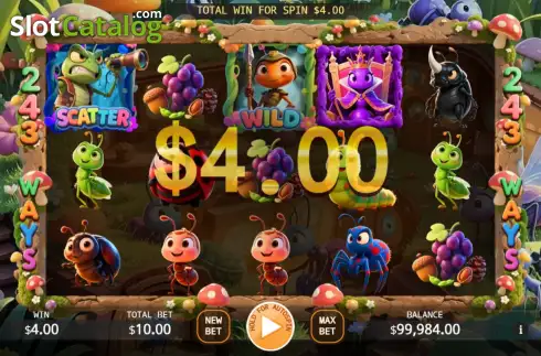 Скрин3. Tiny Warriors слот