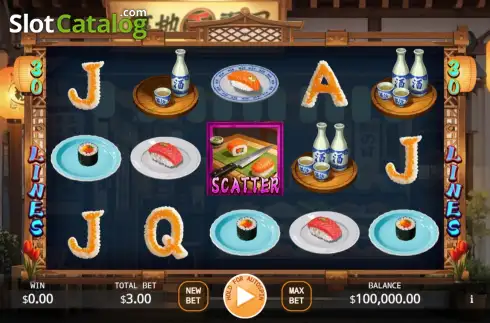 Скрин2. Sushi (KA Gaming) слот