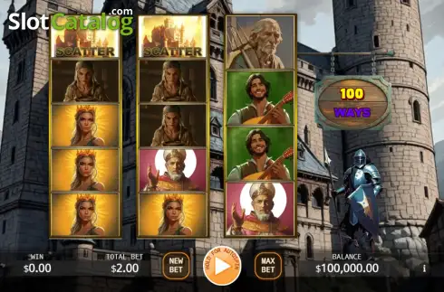 Скрин2. Medieval Riches Fusion Reels слот