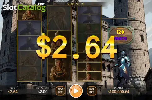 Скрин3. Medieval Riches Fusion Reels слот