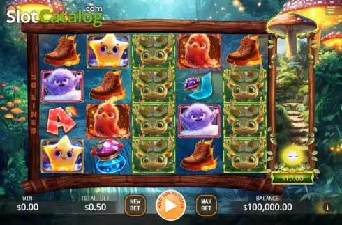 Скрин2. Attack Huge Mushroom слот