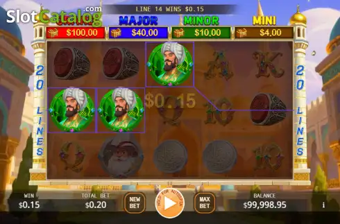 Скрин3. Sultan's Fortune (KA Gaming) слот