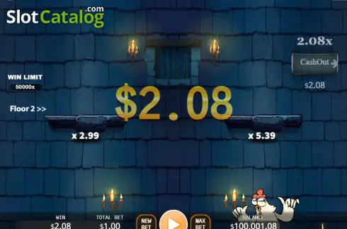 Скрин3. Chicken Leap слот
