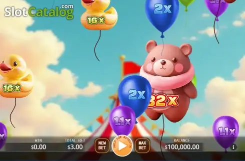 Скрин2. Balloon Joker слот