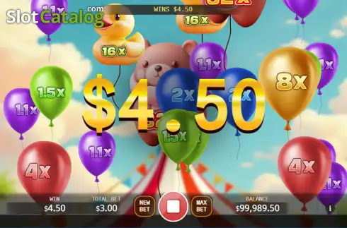 Скрин3. Balloon Joker слот
