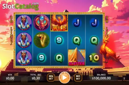 Скрин2. Fire Phoenix Lock 2 Spin слот