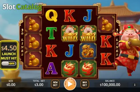 Скрин2. Fortune Pig VIP слот