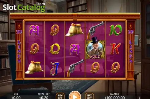 Скрин2. Sherlock Holmes (KA Gaming) слот