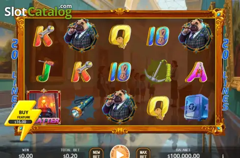 Скрин2. Thief Dog Buy Feature слот