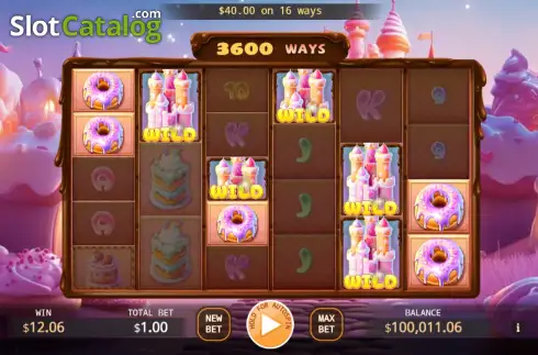 Скрин3. Sweetie Party Fusion Reels слот