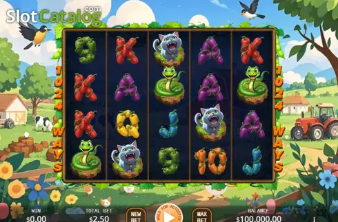 Скрин2. Bonkers Chicken Lock 2 Spin слот