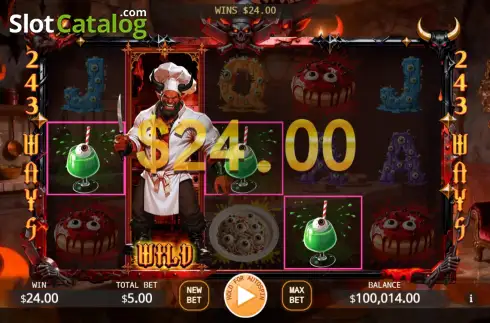 Скрин3. Satan's Kitchen слот