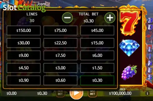 Скрин2. 777 Kickoff слот