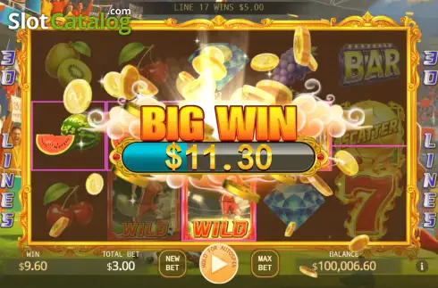 Скрин3. 777 Kickoff слот