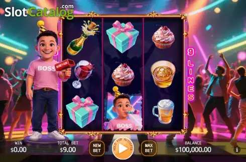 Скрин2. Big Boss Party Lock 2 Spin слот