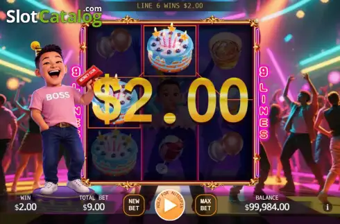 Скрин3. Big Boss Party Lock 2 Spin слот