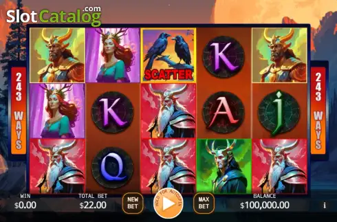 Скрин2. 5 Gods of War слот