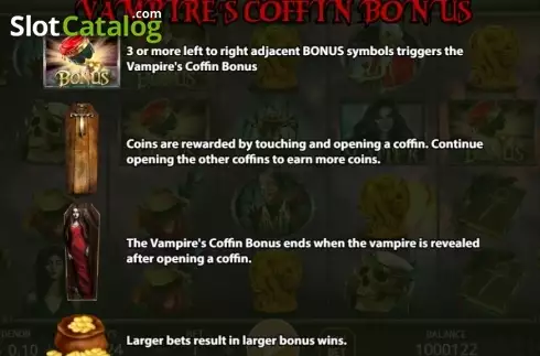 Скрин6. Vampire's Tale слот