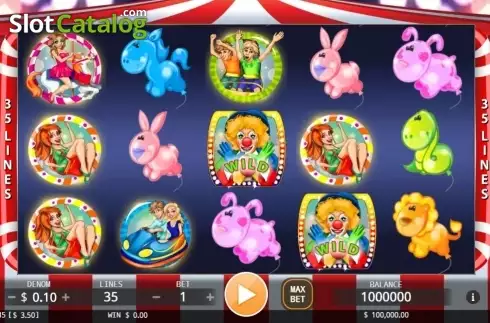 Скрин2. Fantasy Park ( KA GAMING) слот
