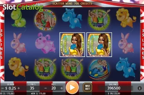 Скрин3. Fantasy Park ( KA GAMING) слот