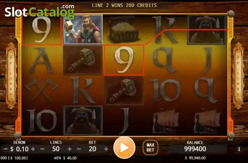 Скрин3. Age of Vikings (KA Gaming) слот