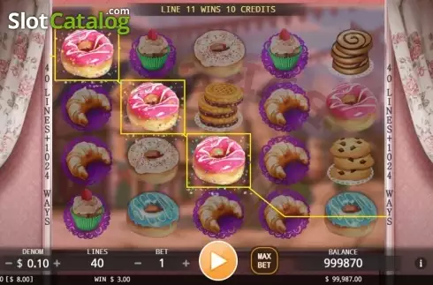 Скрин3. Bakery Sweetness слот